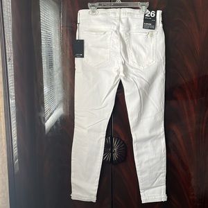 Joe’s Skinny Crop White Jeans